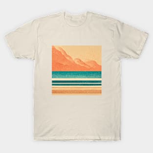 Beach Abstract T-Shirt